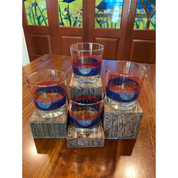 Vintage Anchor Hocking 1988 Whiskey Glasses. - Picture 4 of 8